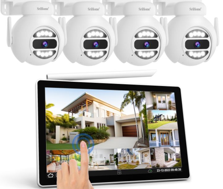 4 Channel Wi-Fi NVR Kit 
